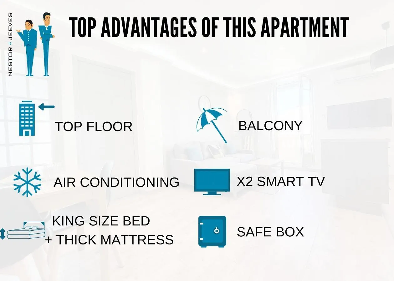Nestor&Jeeves - Palais Hispania - Top Floor Apartment Ницца